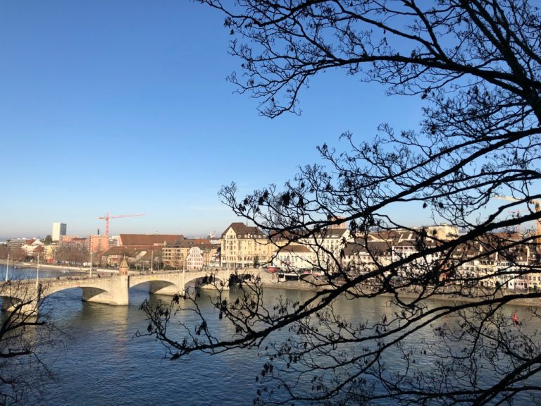 Basel Rhein river