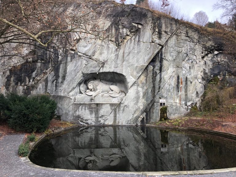 Luzern Löwendenkmal