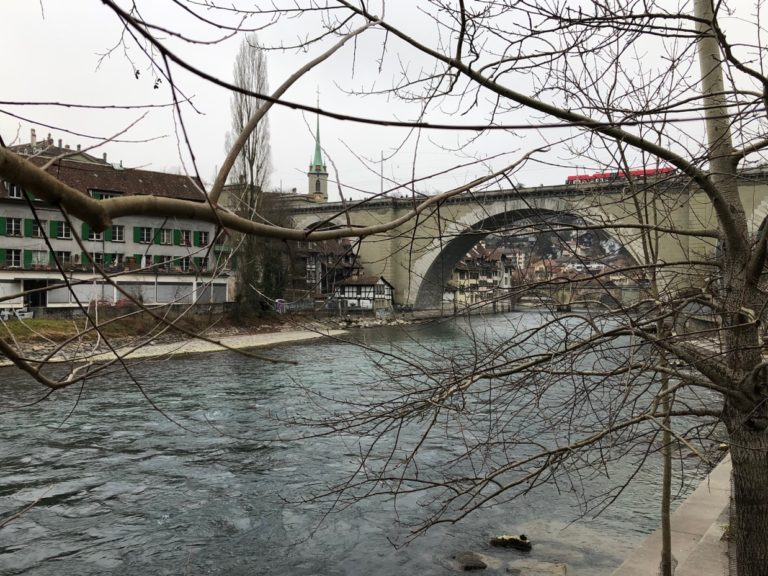 Bern, Aare river