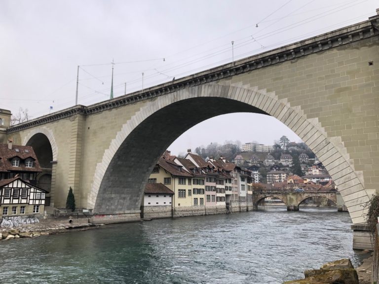 Bern, Aare river